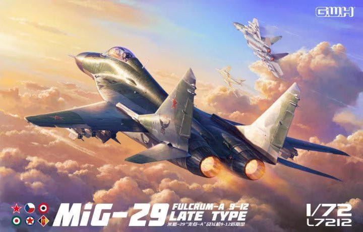 Great Wall 1/72 MiG-29 Fulcrum-A 9-12 Late 7212
